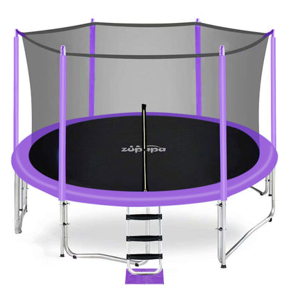 2023 Safump Outdoor Purple Trampoline With Enclosure