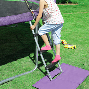 Outdoor Purple Trampoline