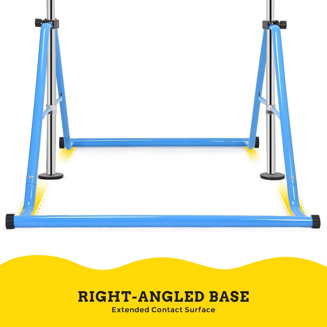 Folding Adjustable Gymnastics Bar - Base