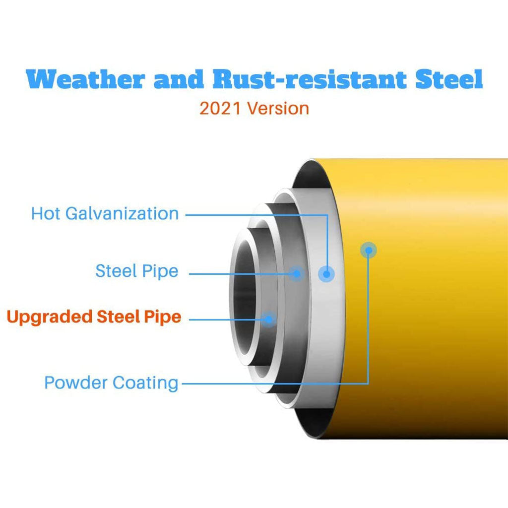 Weather and Rust-Resistant Steel dome climber