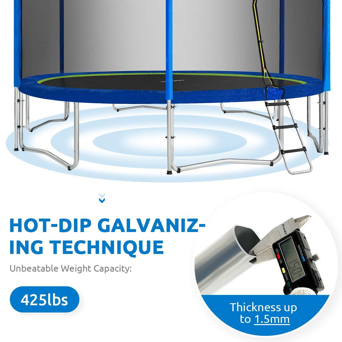 hot-dip Galvanizing Technology trampoline