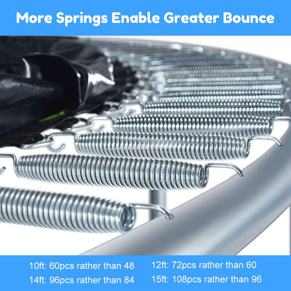 10ft trampoline springs