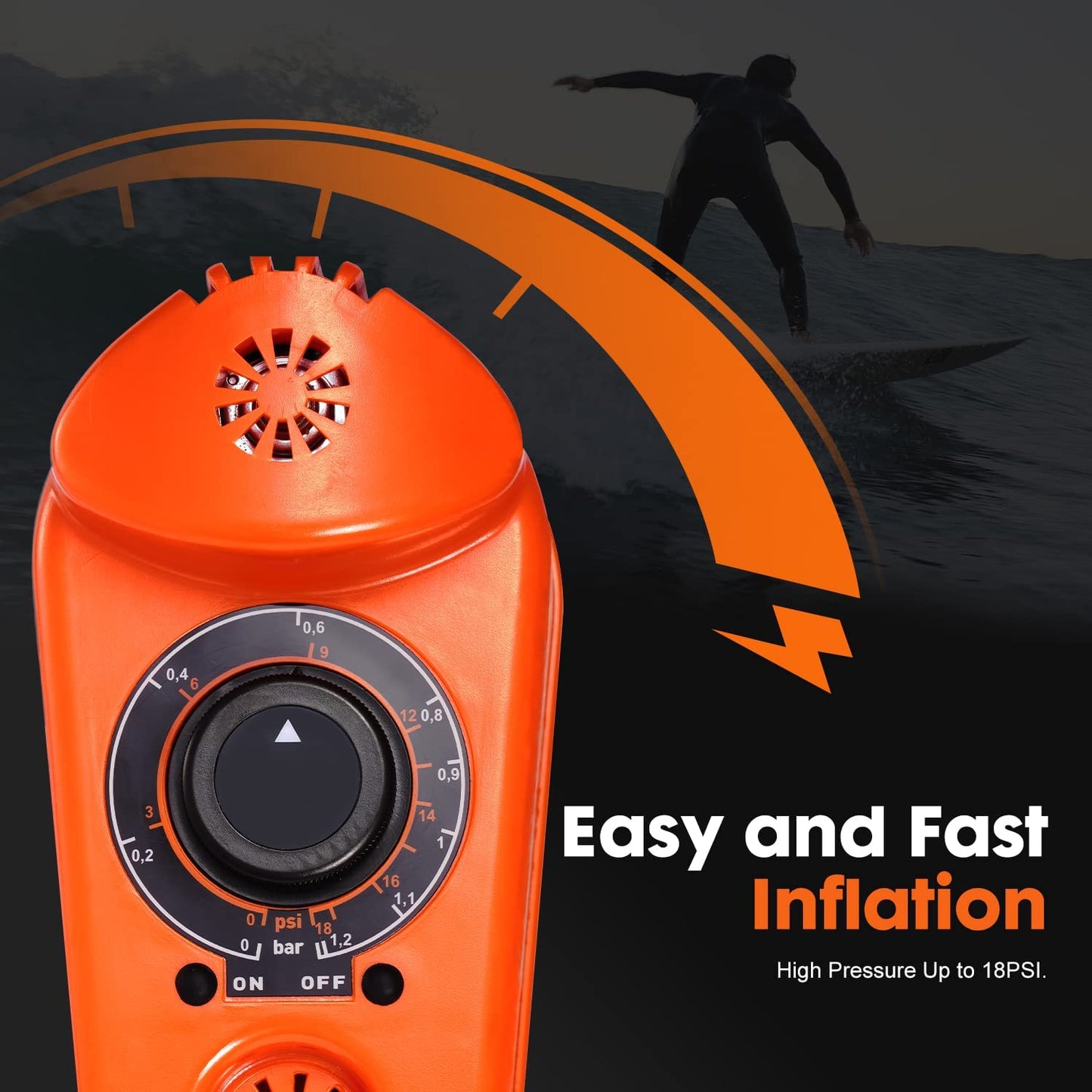 Paddle Board ‎Air Pump - Wasy and Fast Inflation