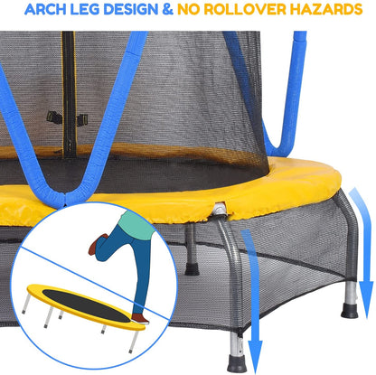 trampoline arch leg design