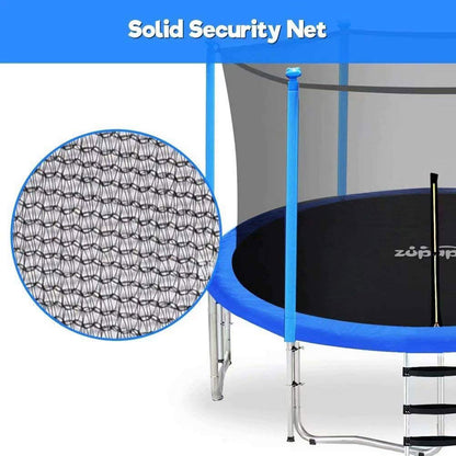 trampoline with Solid Security net