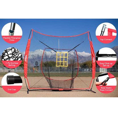 7' x 7' Baseball Net Combo-5PCS-advantages