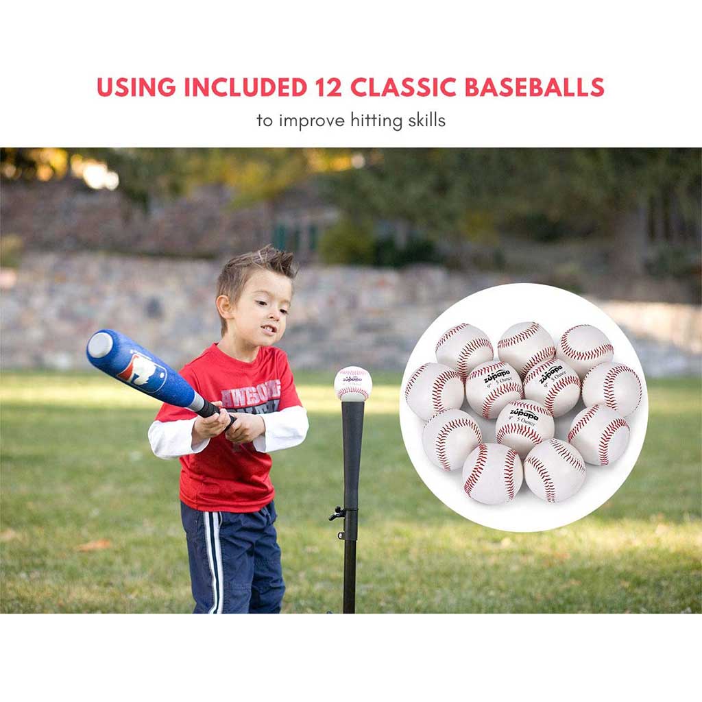 baseball net with baseball
