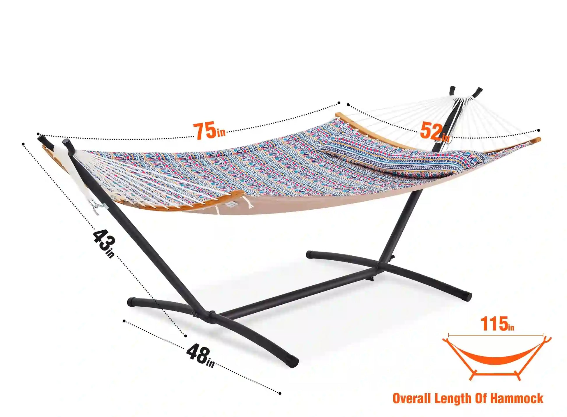 Hammock with Stand Size