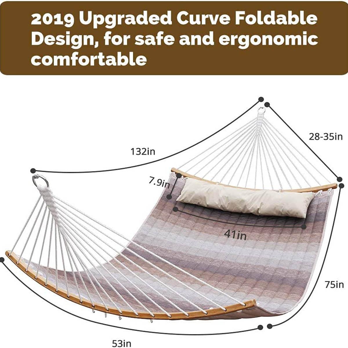 Foldable Quilted Hammock