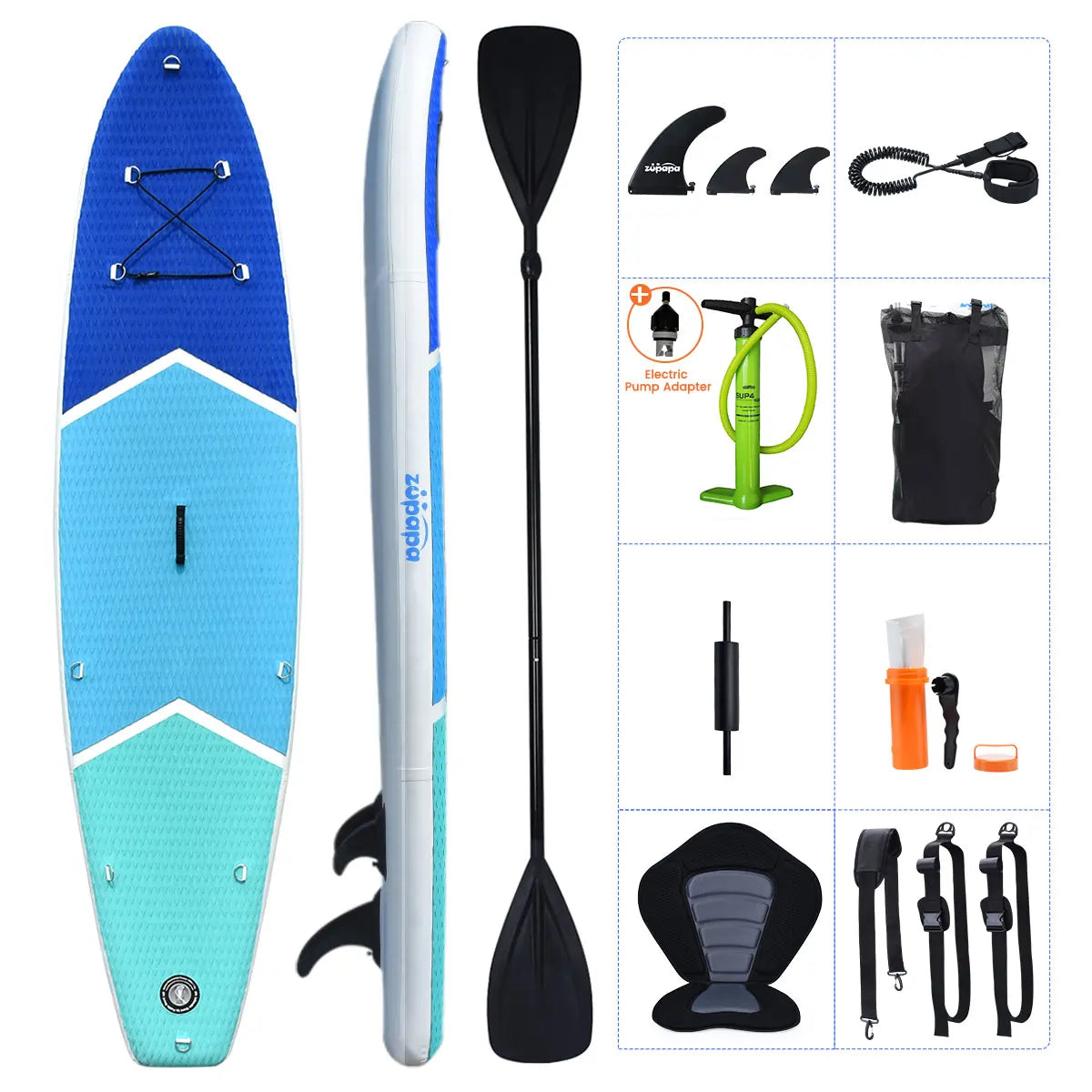 Zupapa Inflatable SUP Paddle Board