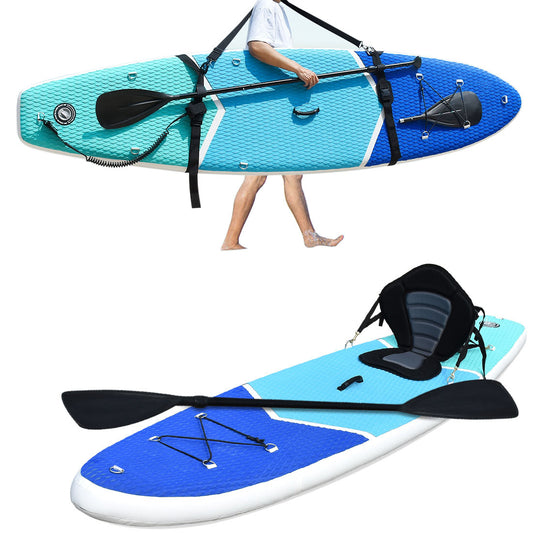10'x32"x6" Inflatable SUP Paddle Board-Blue