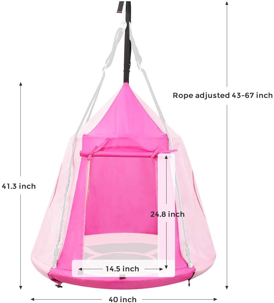 Swing Tent for 40inch Saucer Tree Swing Size
