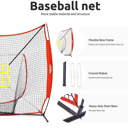 7' x 7' Baseball Practice Net
