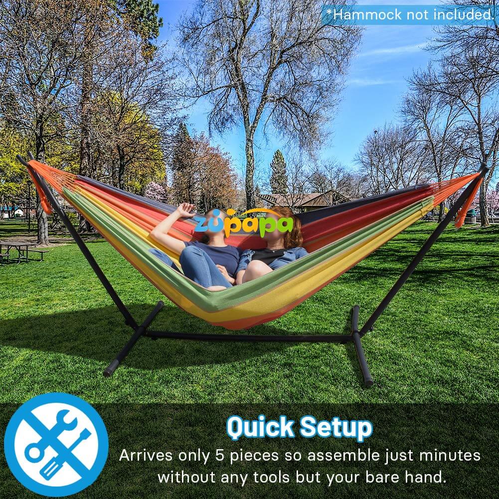 10 FT Portable Hammock Stand - Quick Setup