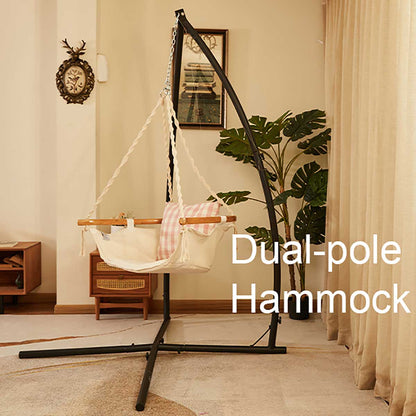 Dual-pole Hammock Stand