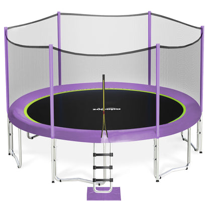 purple trampoline